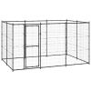 Outdoor Dog Kennel Steel 78.1 ftÂ²