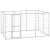 Outdoor Dog Kennel Galvanized Steel 78.1 ftÂ²