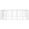 Outdoor Dog Kennel Galvanized Steel 260.5 ftÂ²