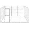 Outdoor Dog Kennel Galvanized Steel 156.3 ftÂ²