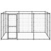 Outdoor Dog Kennel Steel 78.1 ftÂ²