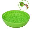 Pet Dog Slow Bowl Feeder Bowls with Suction Cup, Interactive for Boredom Anxiety Reduction, Distractor Toy, Preventing Choking Healthy Bone Design Bow