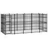 Outdoor Dog Kennel Steel 99.2 ftÂ¬â‰¤