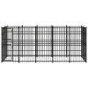 Outdoor Dog Kennel Steel 99.2 ftÂ¬â‰¤