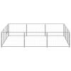 Dog Kennel Silver 96.9 ftÂ¬â‰¤ Steel