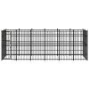 Outdoor Dog Kennel Steel 119 ftÂ²