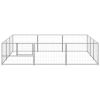 Dog Kennel Silver 96.9 ftÂ¬â‰¤ Steel