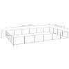 Dog Kennel Silver 258.3 ftÂ¬â‰¤ Steel